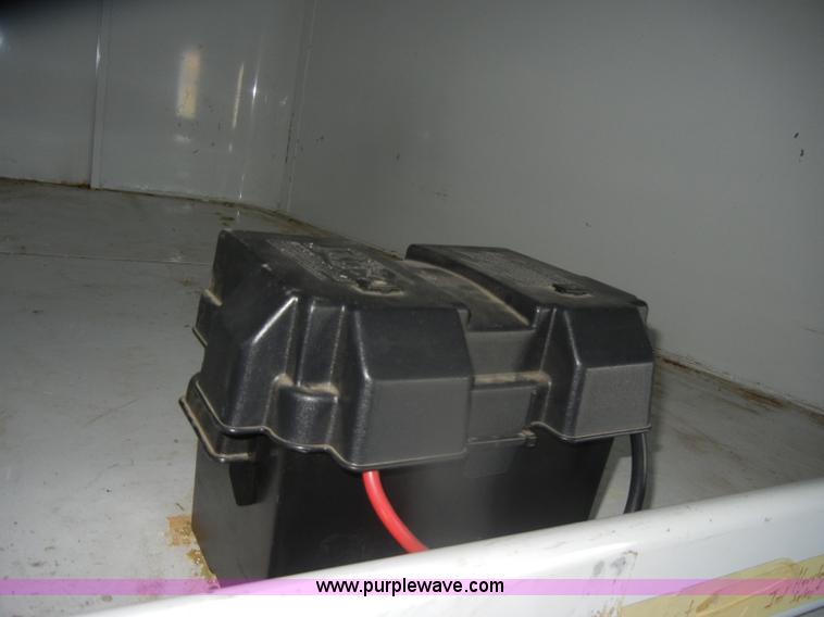 image for item D4544 2001 Travalong gooseneck trailer