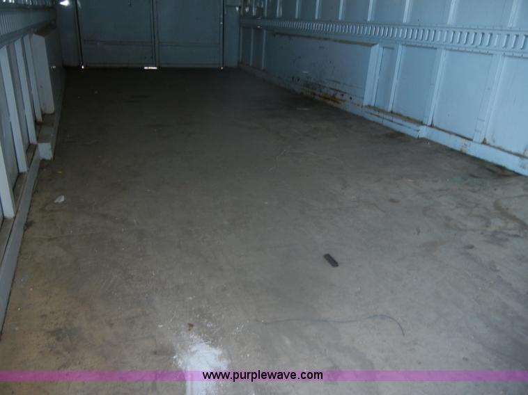 image for item D4544 2001 Travalong gooseneck trailer