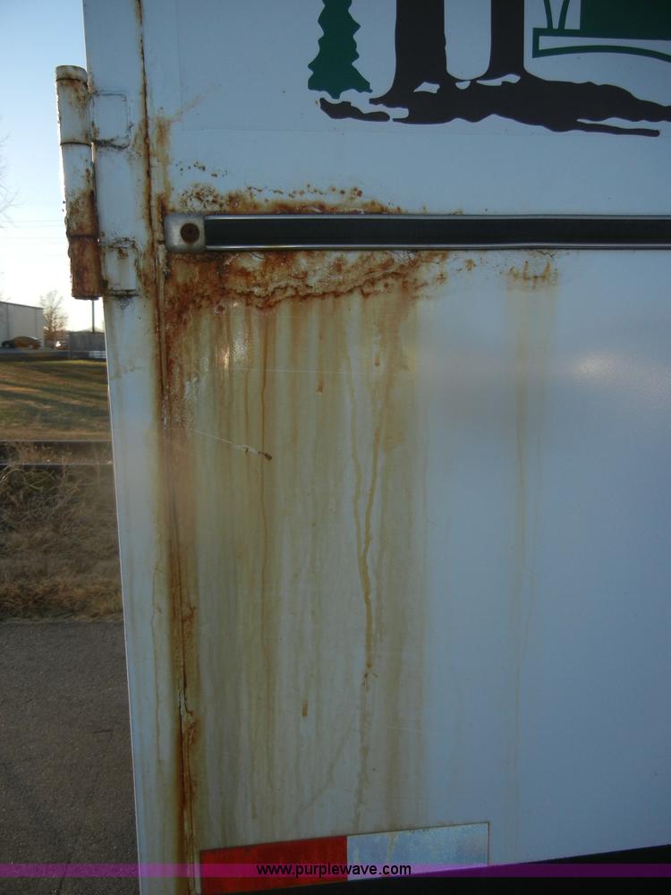 image for item D4544 2001 Travalong gooseneck trailer