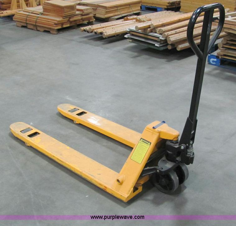 image for item E2693 (3) ULine H-1043 pallet jacks