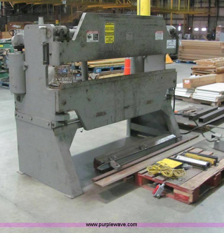 image for item E2707 TEK's Bantam brake press
