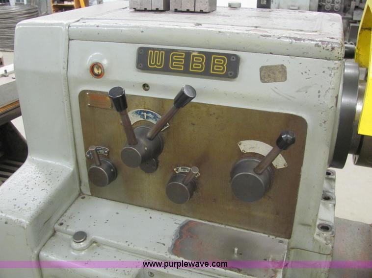 image for item E2768 1980 Webb lathe
