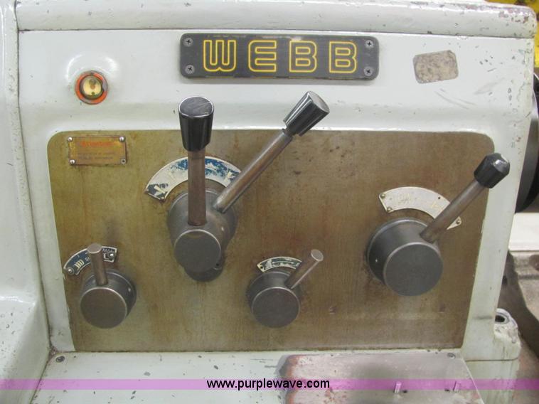 image for item E2768 1980 Webb lathe