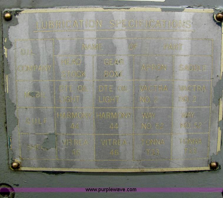 image for item E2768 1980 Webb lathe