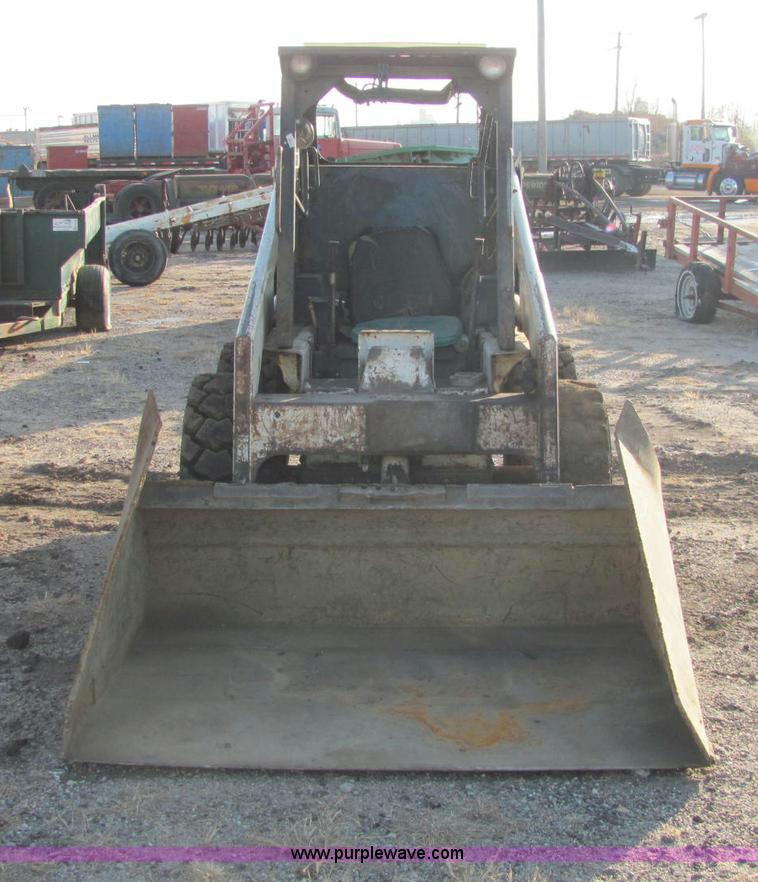image for item E2781 Bobcat Clark 743 skid steer