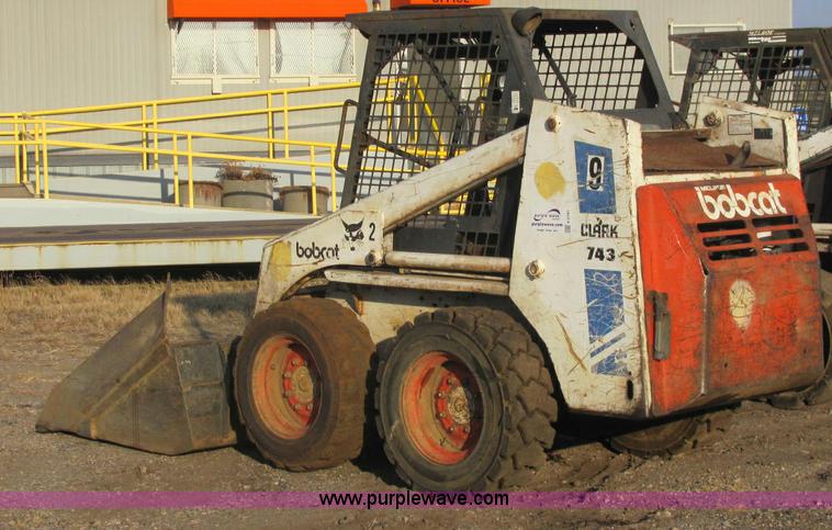 image for item E2781 Bobcat Clark 743 skid steer