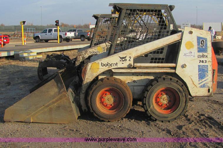 image for item E2781 Bobcat Clark 743 skid steer