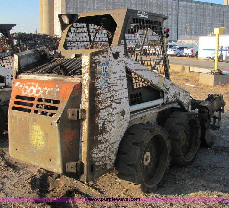 image for item E2782 Bobcat Clark 743 skid steer