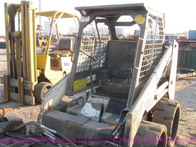 image for item E2782 Bobcat Clark 743 skid steer