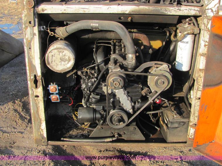 image for item E2782 Bobcat Clark 743 skid steer