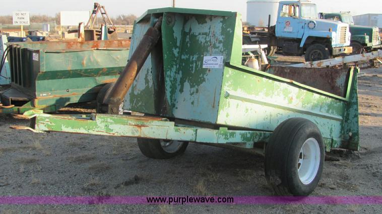 image for item E2785 Shop built dump wagon