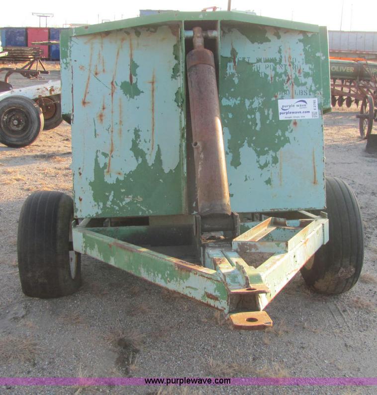 image for item E2785 Shop built dump wagon