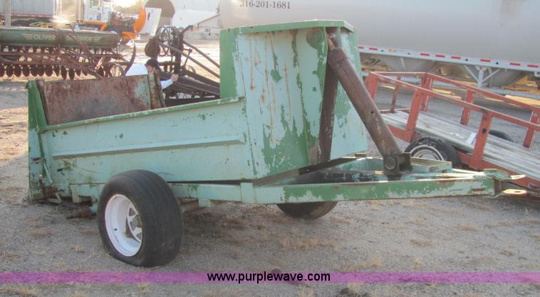 image for item E2785 Shop built dump wagon