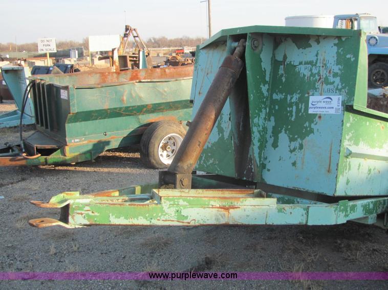 image for item E2785 Shop built dump wagon