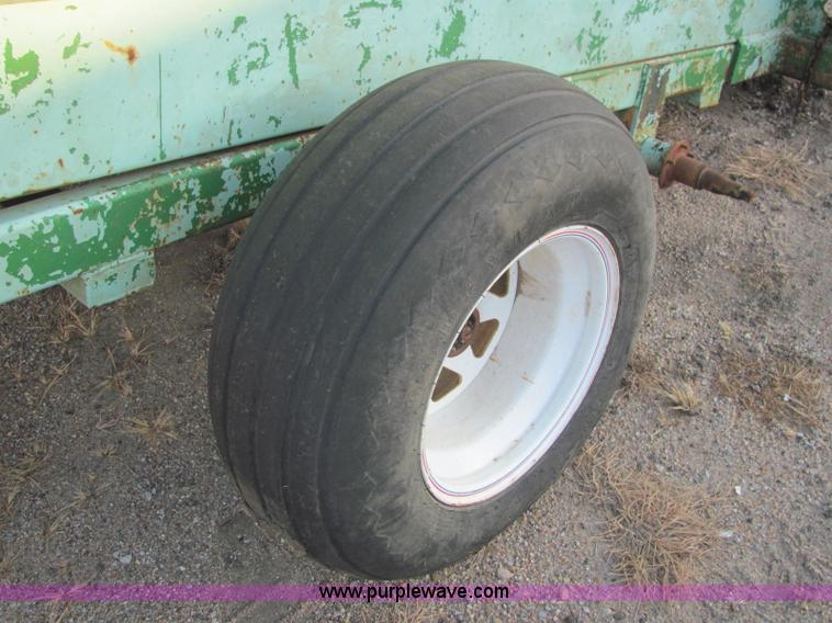 image for item E2785 Shop built dump wagon