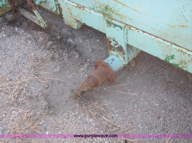 image for item E2785 Shop built dump wagon