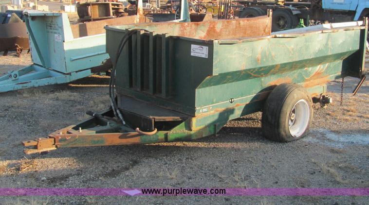 image for item E2786 Shop built dump wagon