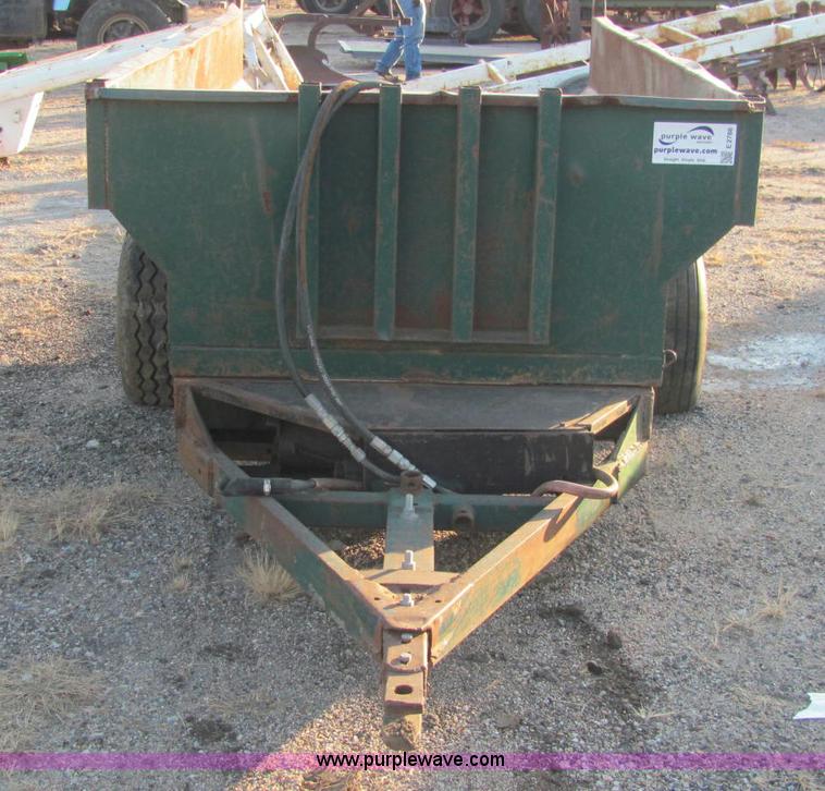 image for item E2786 Shop built dump wagon