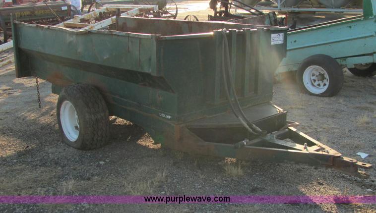 image for item E2786 Shop built dump wagon