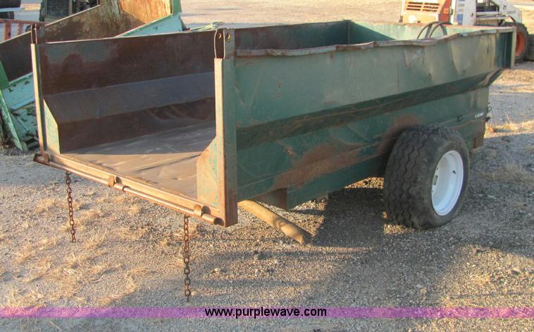 image for item E2786 Shop built dump wagon