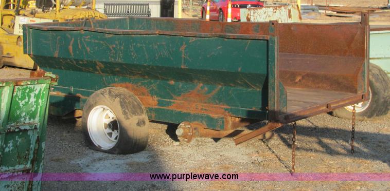 image for item E2786 Shop built dump wagon