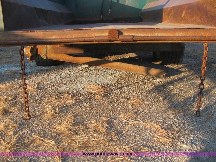 image for item E2786 Shop built dump wagon