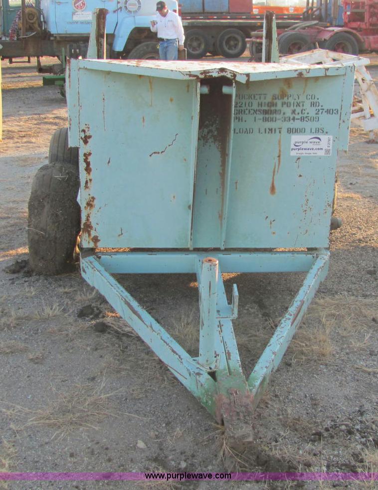 image for item E2787 Shop built dump wagon