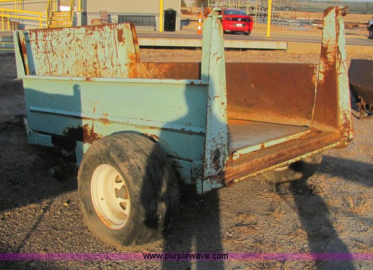 image for item E2787 Shop built dump wagon