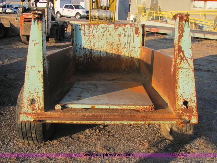 image for item E2787 Shop built dump wagon