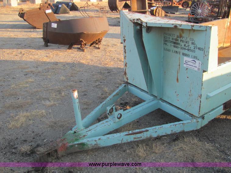 image for item E2787 Shop built dump wagon