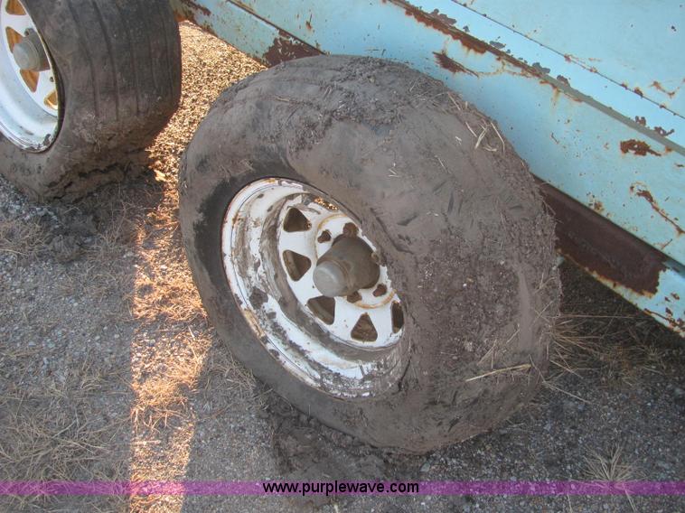 image for item E2787 Shop built dump wagon