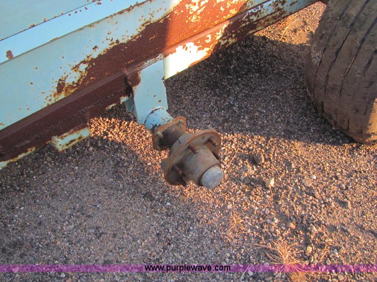 image for item E2787 Shop built dump wagon