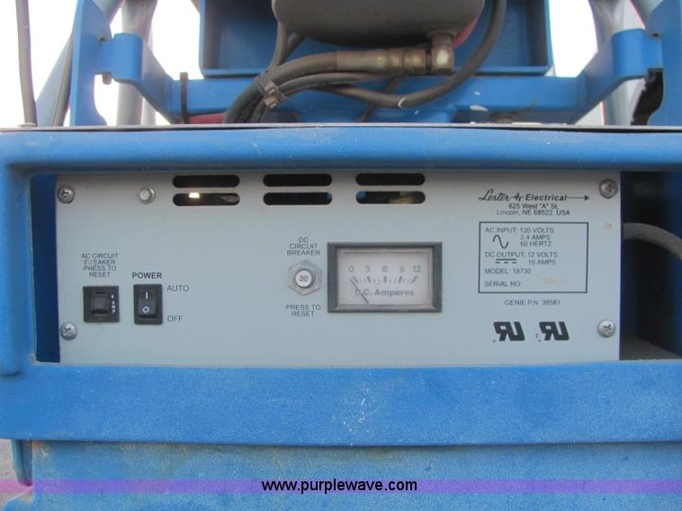 image for item E2793 1999 Genie IWP-255 aerial work platform