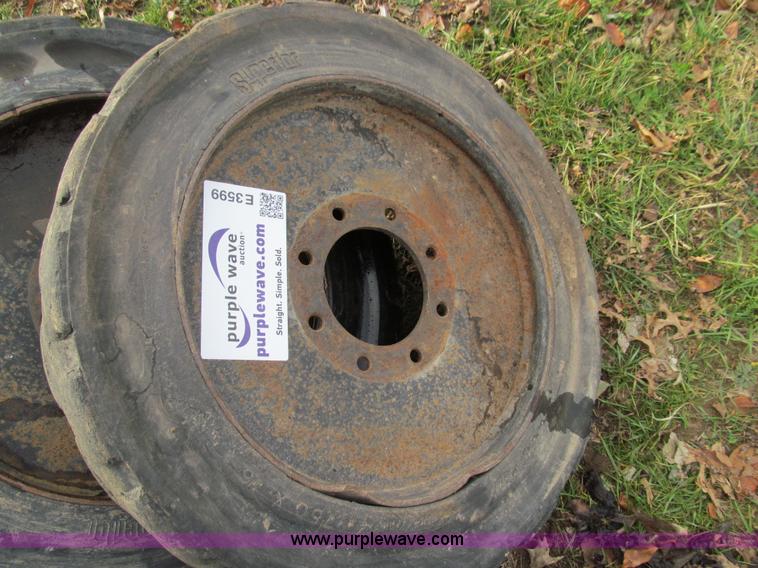 image for item E3599 (4) Demolition tires and wheels