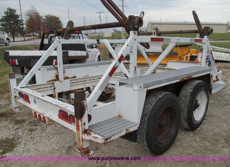 image for item E3600 1995 Keifer Built reel trailer