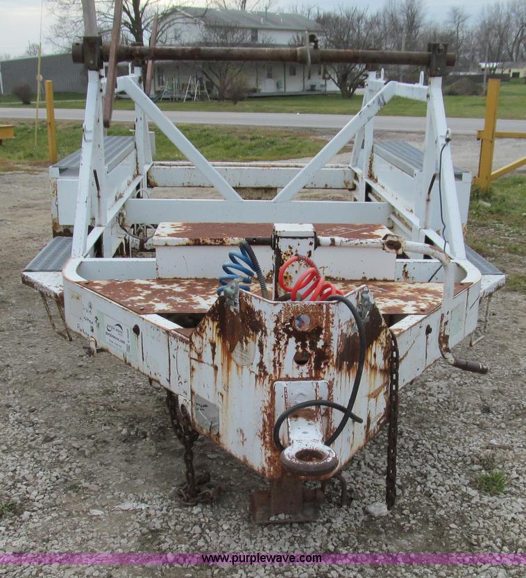 image for item E3600 1995 Keifer Built reel trailer