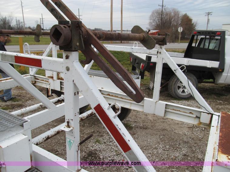 image for item E3600 1995 Keifer Built reel trailer