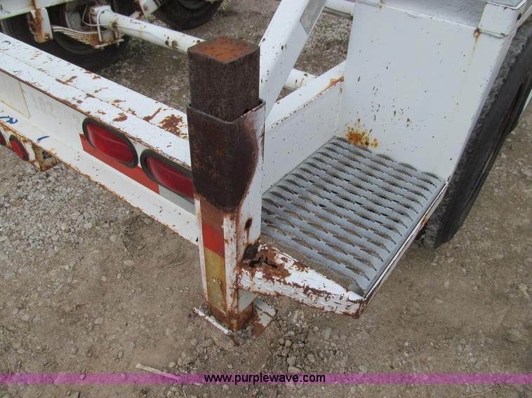 image for item E3600 1995 Keifer Built reel trailer