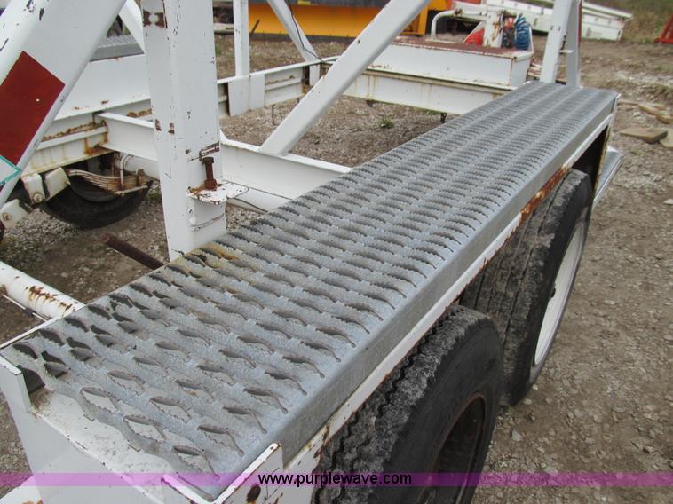 image for item E3600 1995 Keifer Built reel trailer