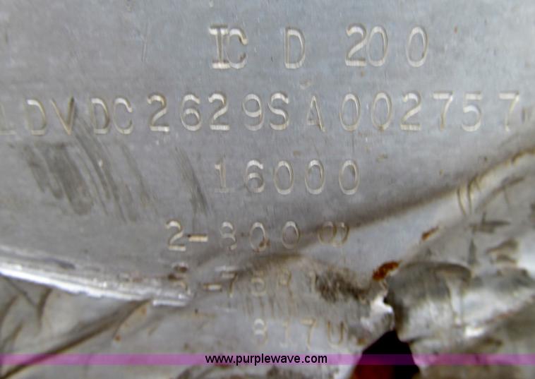 image for item E3600 1995 Keifer Built reel trailer