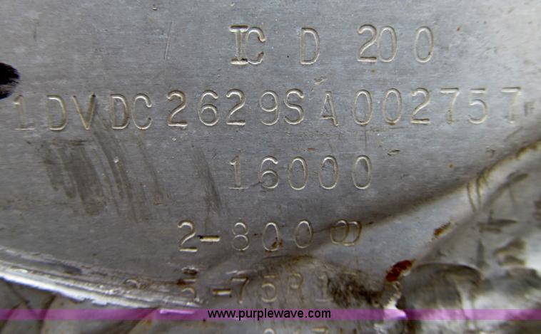 image for item E3600 1995 Keifer Built reel trailer