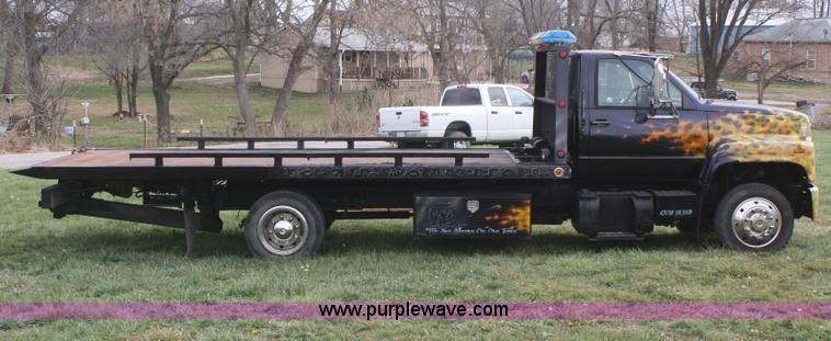image for item F2888 1995 Chevrolet Kodiak C6H042 rollback truck