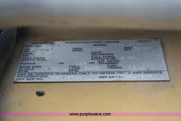 image for item F2888 1995 Chevrolet Kodiak C6H042 rollback truck