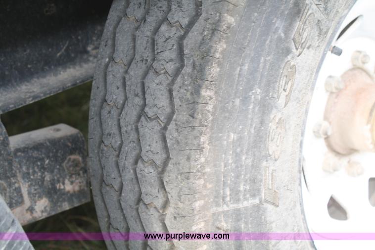 image for item F2898 2004 Target 25' flatbed trailer