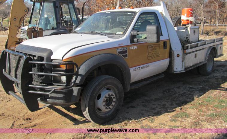 image for item F3087 2007 Ford F450 XL Super Duty utility truck