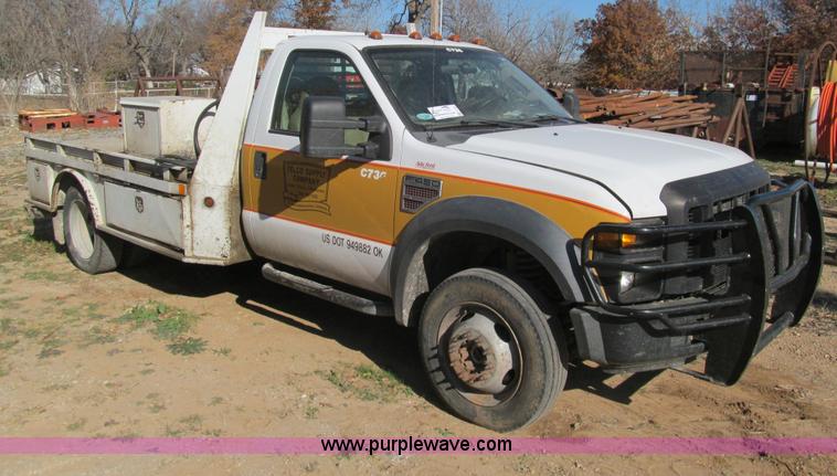 image for item F3087 2007 Ford F450 XL Super Duty utility truck