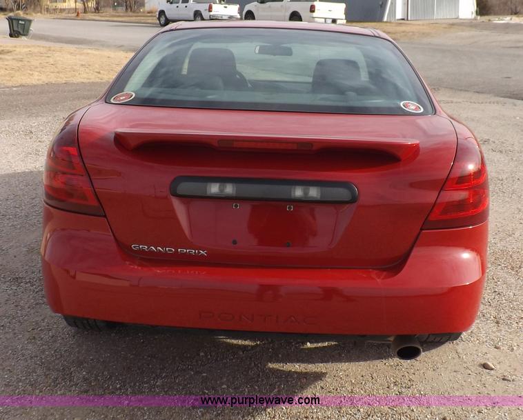 image for item F6347 2008 Pontiac Grand Prix