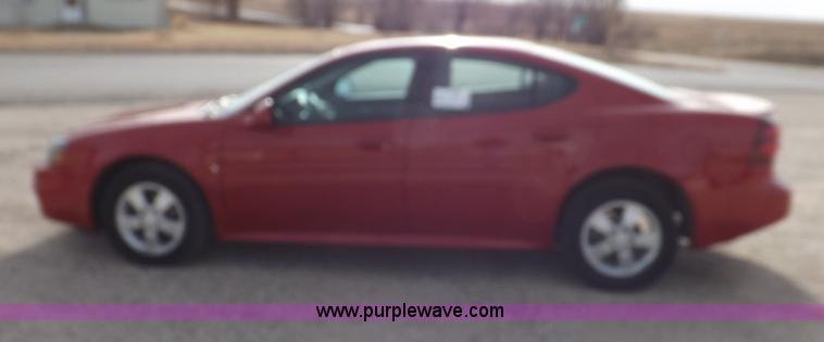 image for item F6347 2008 Pontiac Grand Prix