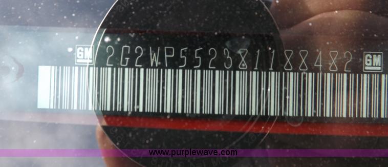 image for item F6347 2008 Pontiac Grand Prix