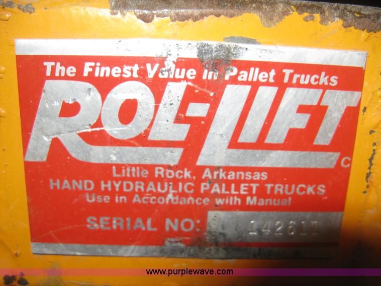 image for item M9152 Rol-Lift pallet jack